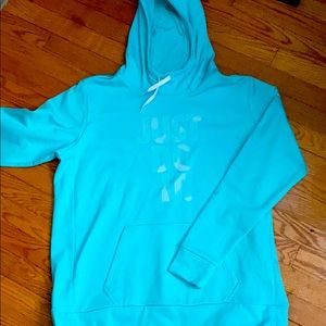teal nike hoodie